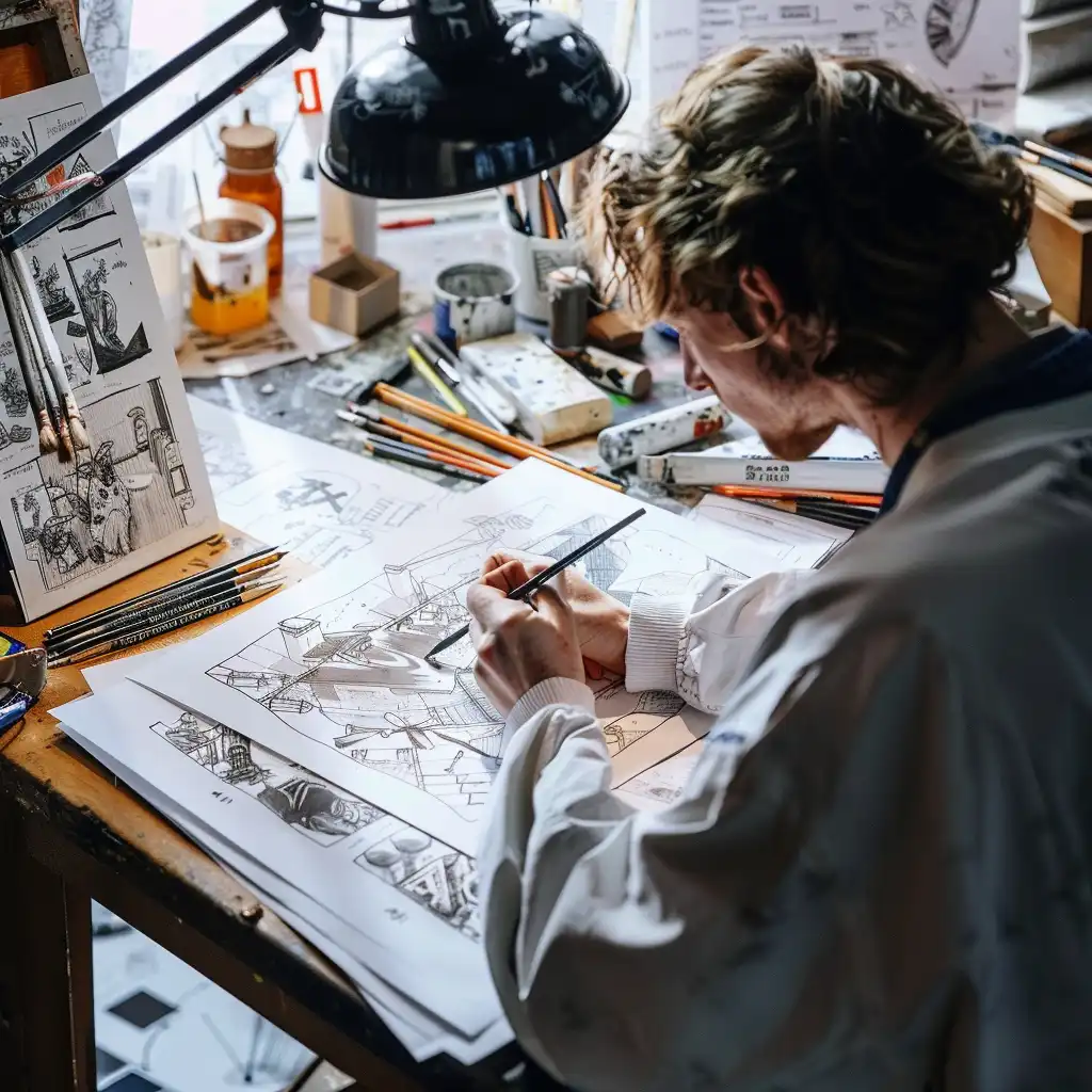 Vergelijking van verschillende soorten kunstsets voor beginners